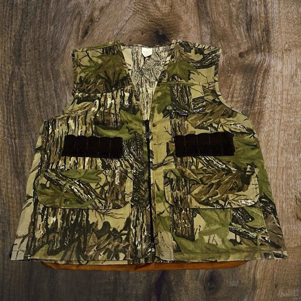 Vtg Walls Realtree Camo‎ Vest Men's Large